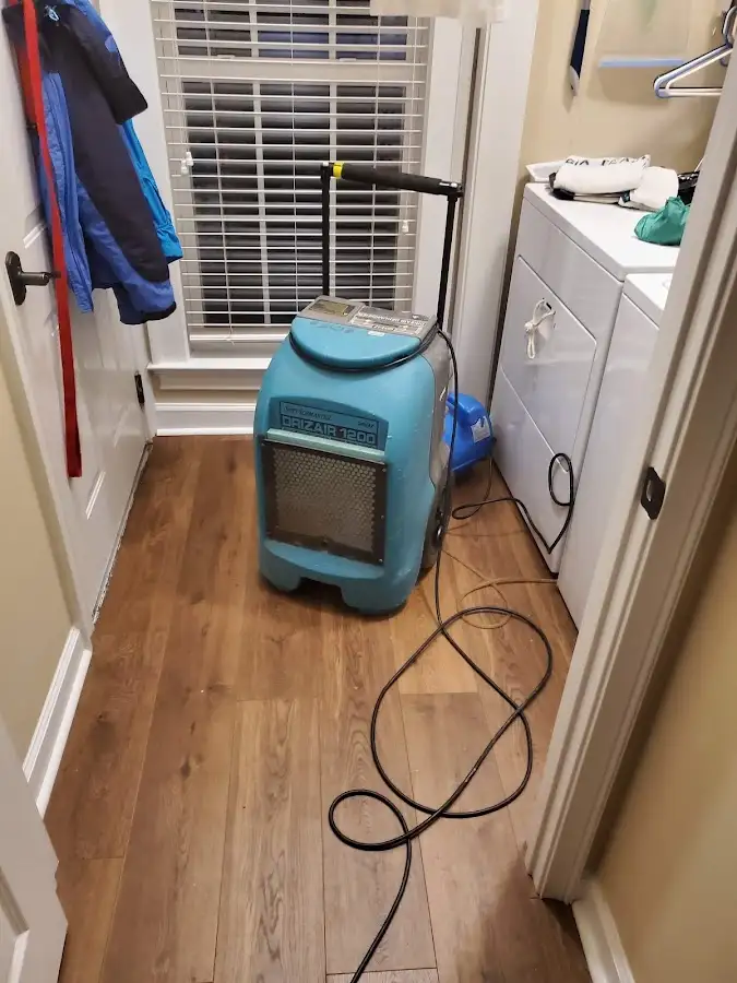 Commercial dehumidifier deployed for Flood Damage Cleanup in Opa-locka