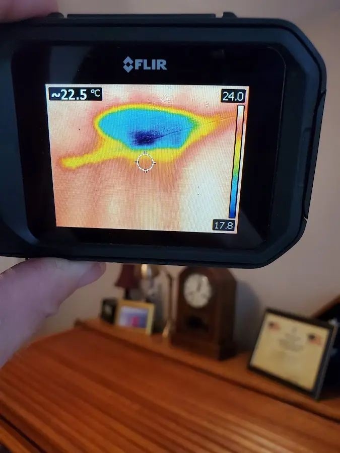 Thermal imaging inspection for water damage in Opa-locka