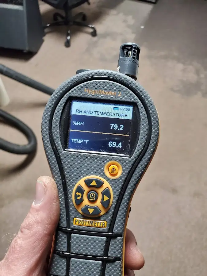 Moisture meter humidity assessment for Fire & Smoke Damage Restoration in Opa-locka